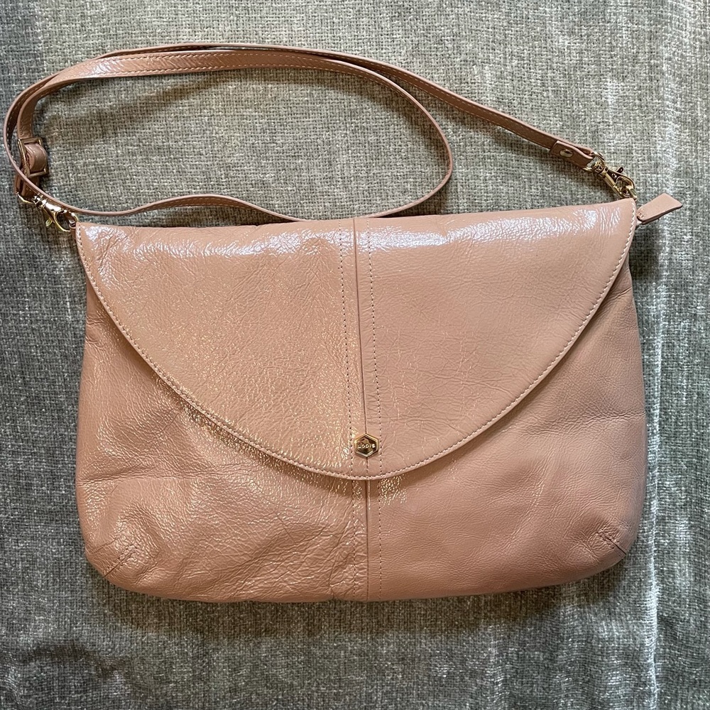 Lodis Patent Leather Shoulder/Crossbody Bag